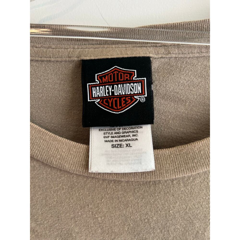 Harley Davidson Ridge Runner Chattanooga TN 2 color Long Sleeve Shirt Size XL - Picture 5 of 6
